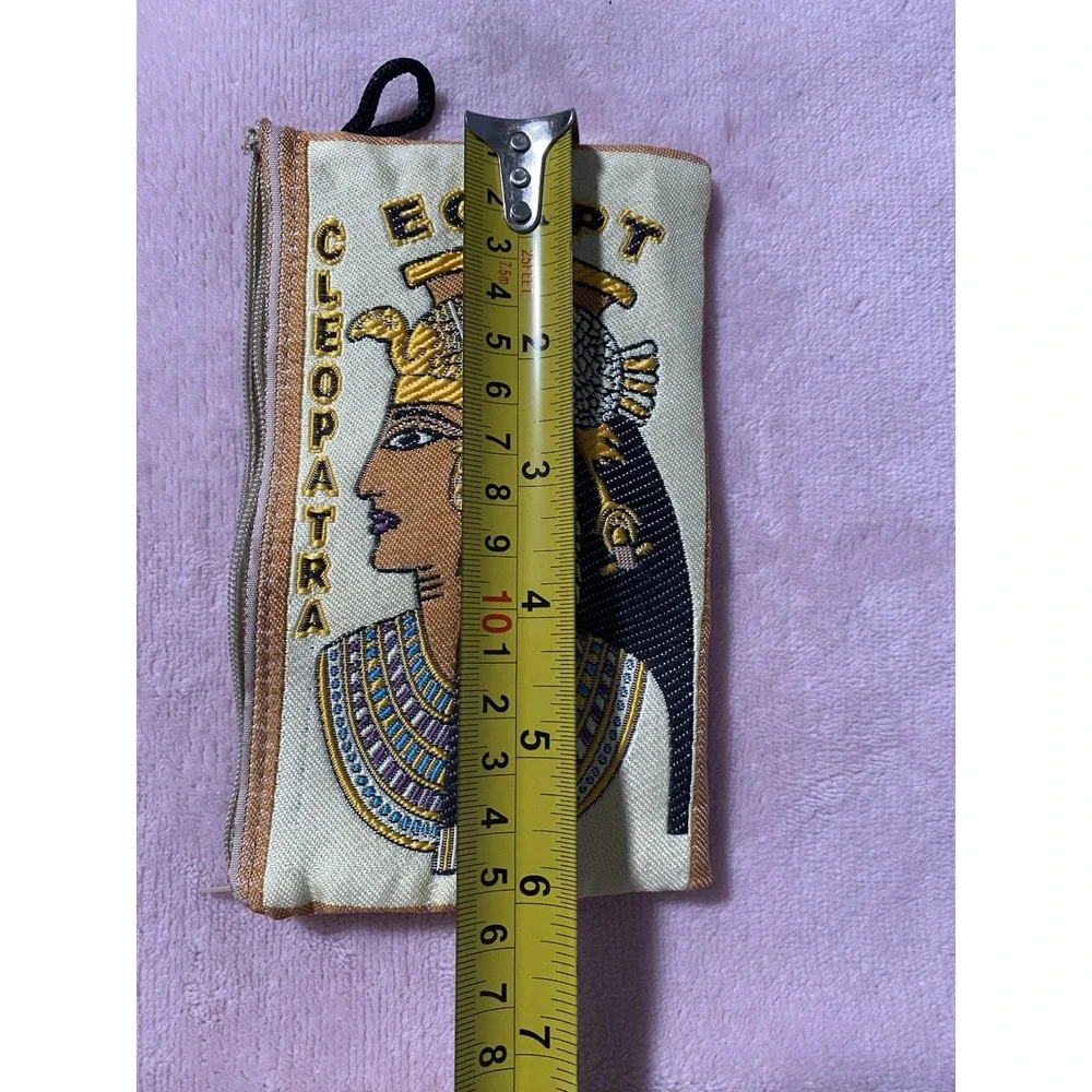 Egyptian Cleopatra Cosmetic,Coin,Money, Jewelry Zipper Bag 6